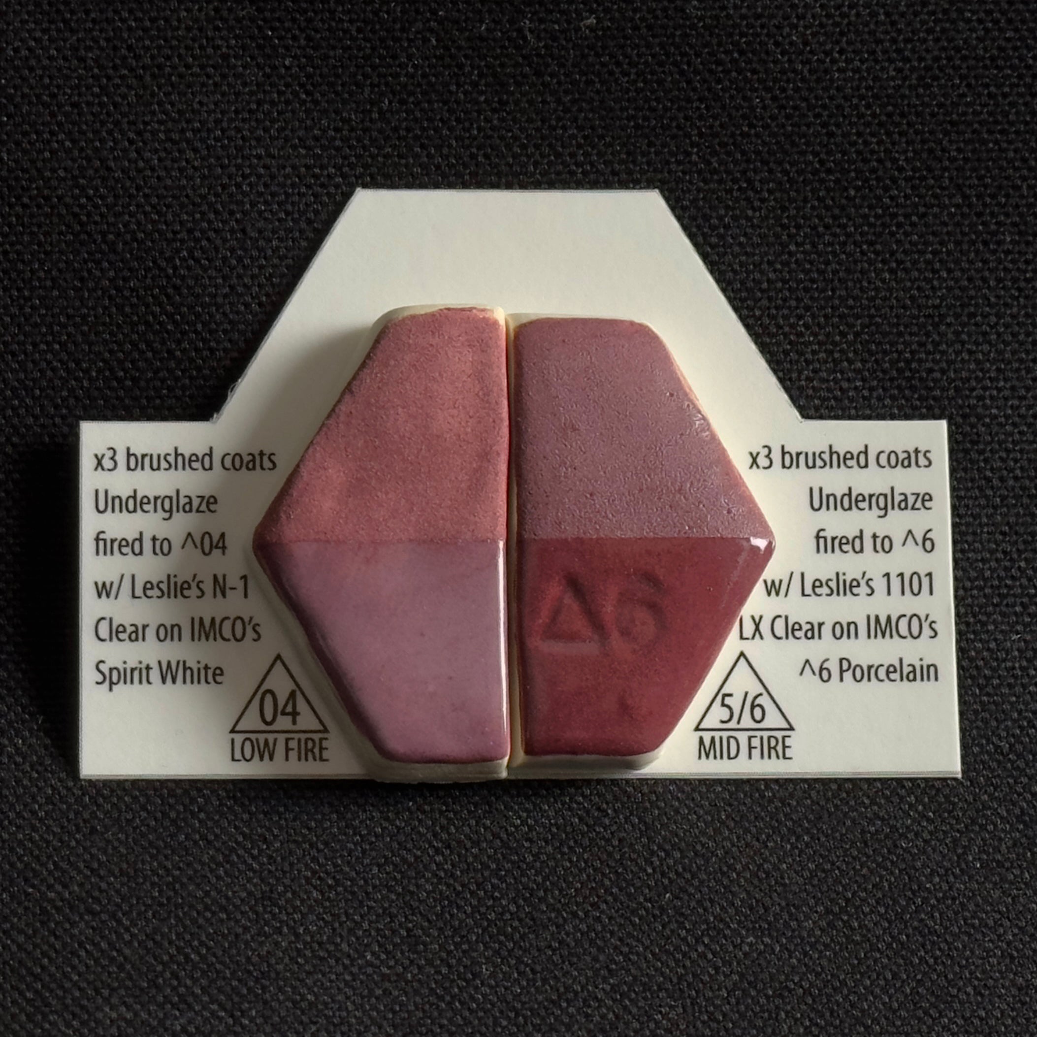 U1 Maroon Cone 06-6+ Leslie Ceramic Underglaze | Industrial