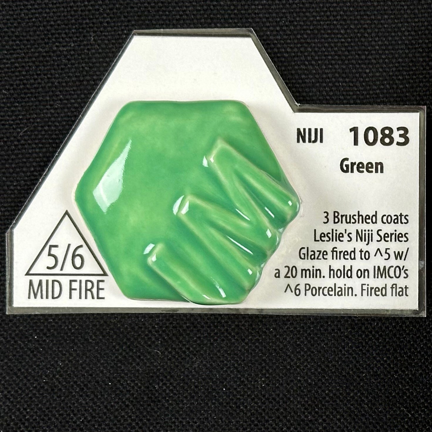 1083 Niji Green Cone 5/6 Leslie Ceramic Glaze | Industrial