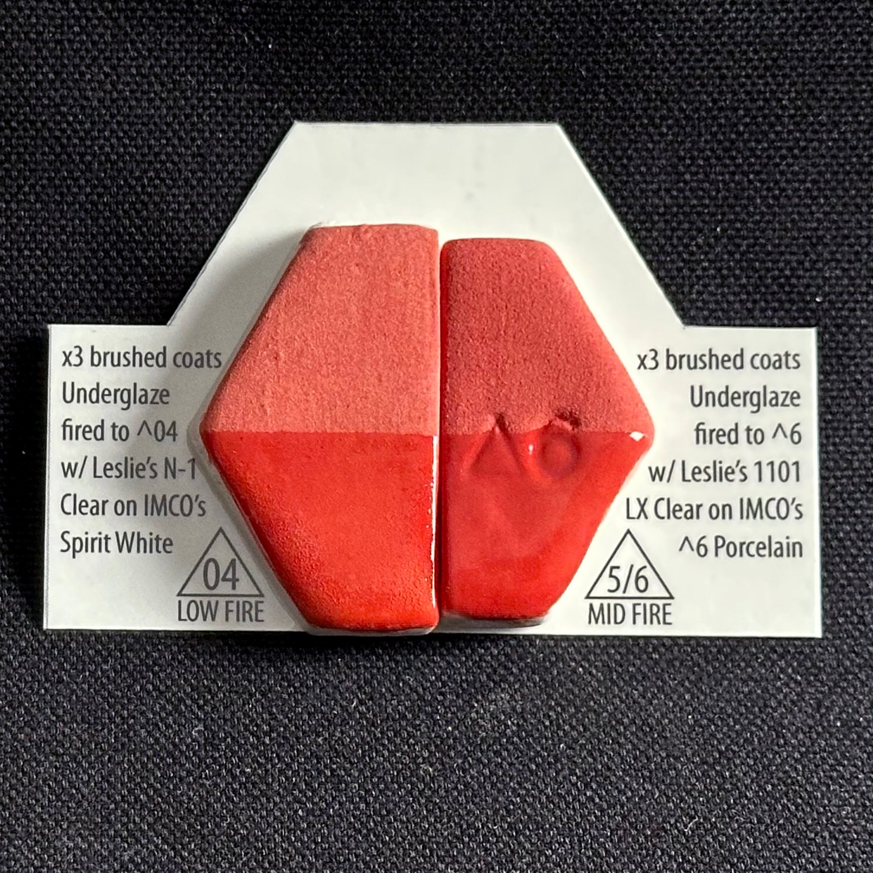 ✳︎pandanchocola✳︎ U23 Red Cone 06-6+ Leslie Ceramic Underglaze | Industrial Minerals Co.