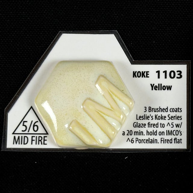Leslie's Ceramic Glazes Koke Series Mid Range Cone 5/6