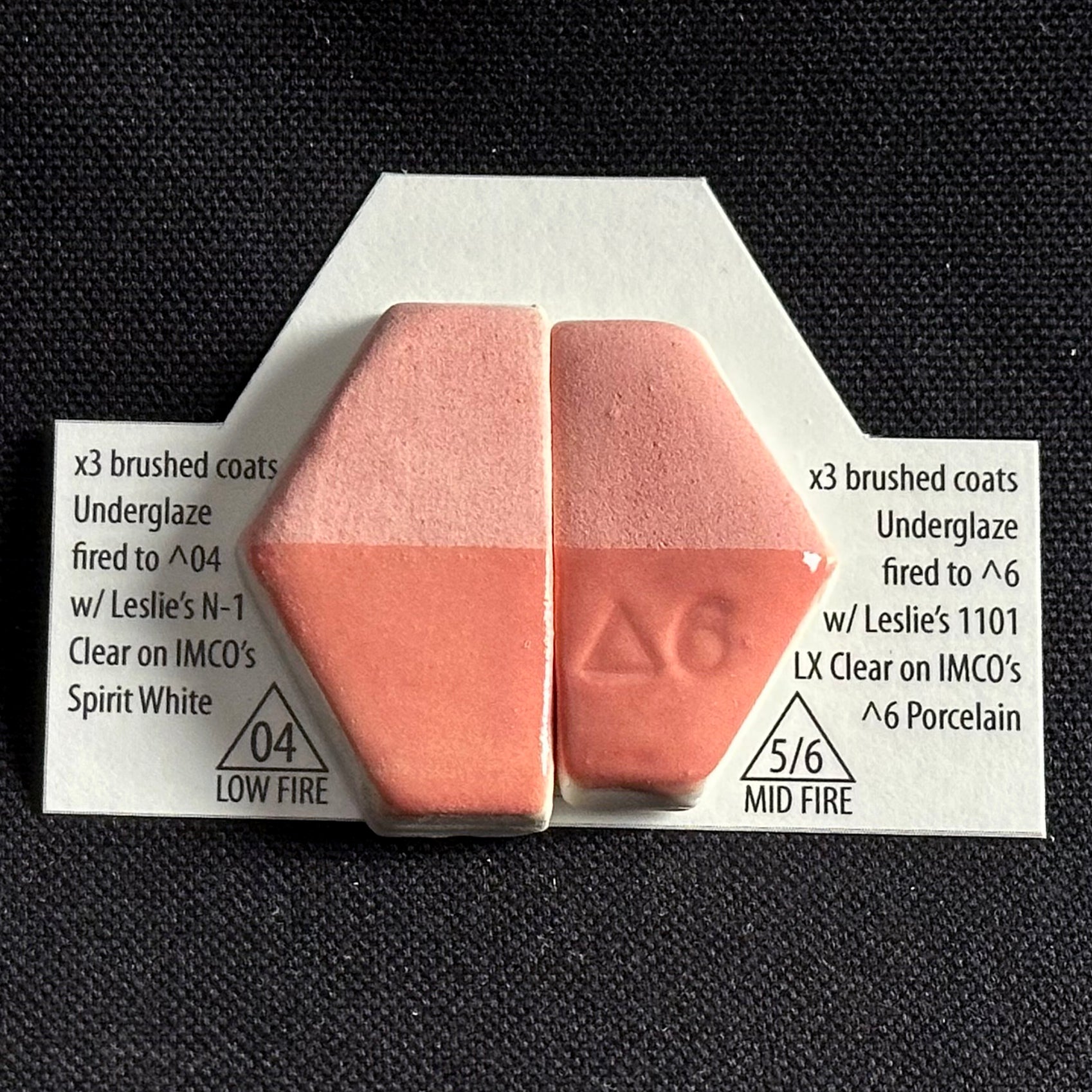m@miina U33 Salmon Pink Cone 06-10 Leslie Ceramic Underglaze | Industrial