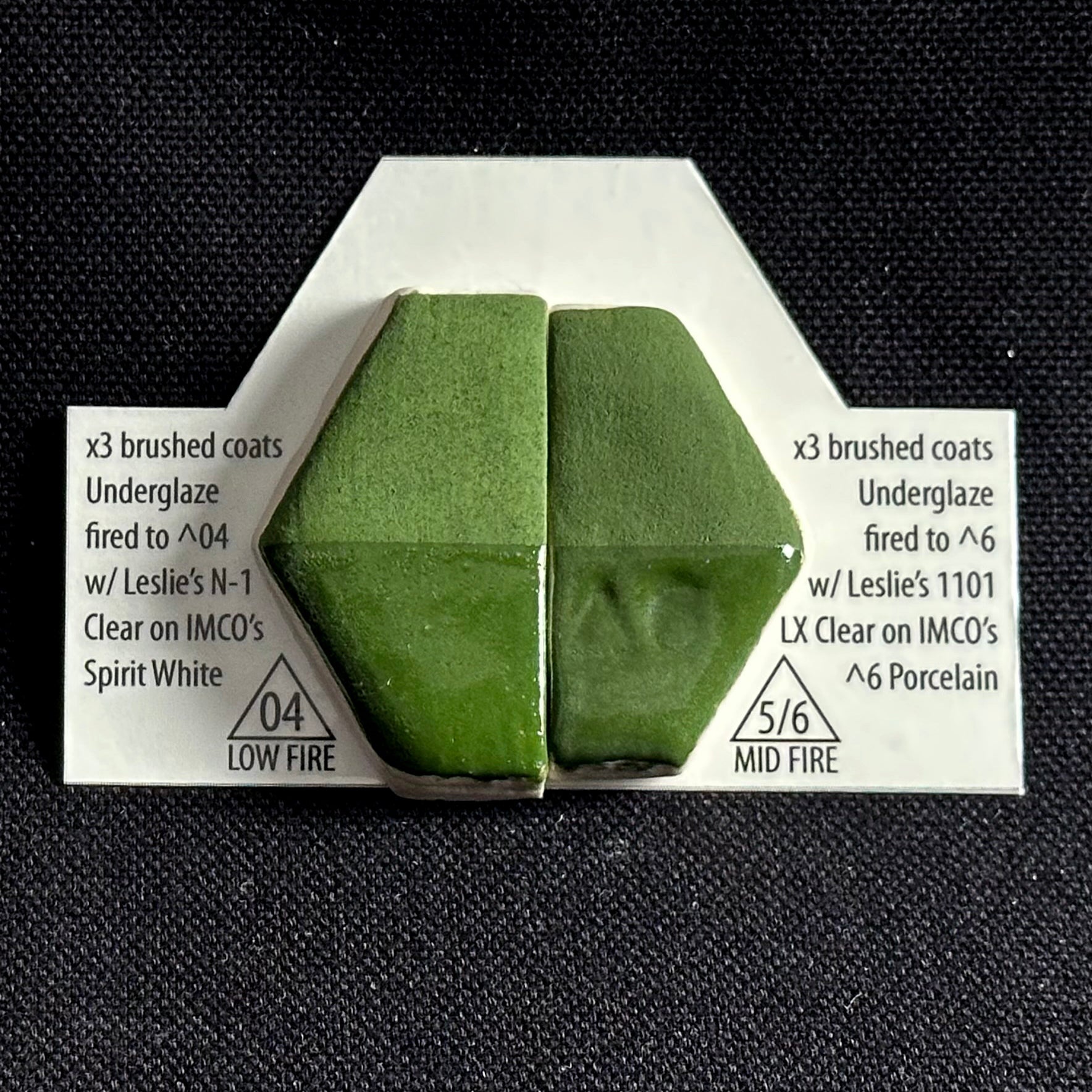 U17 Dark Green Cone 06-6+ Leslie Ceramic Underglaze | Industrial