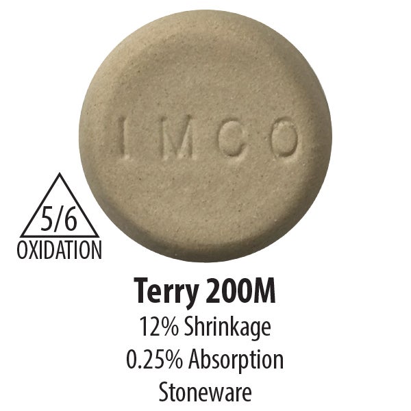 571 - Terry 200 Clay Cone 5/6 3 lbs. Sample | Industrial Minerals Co.