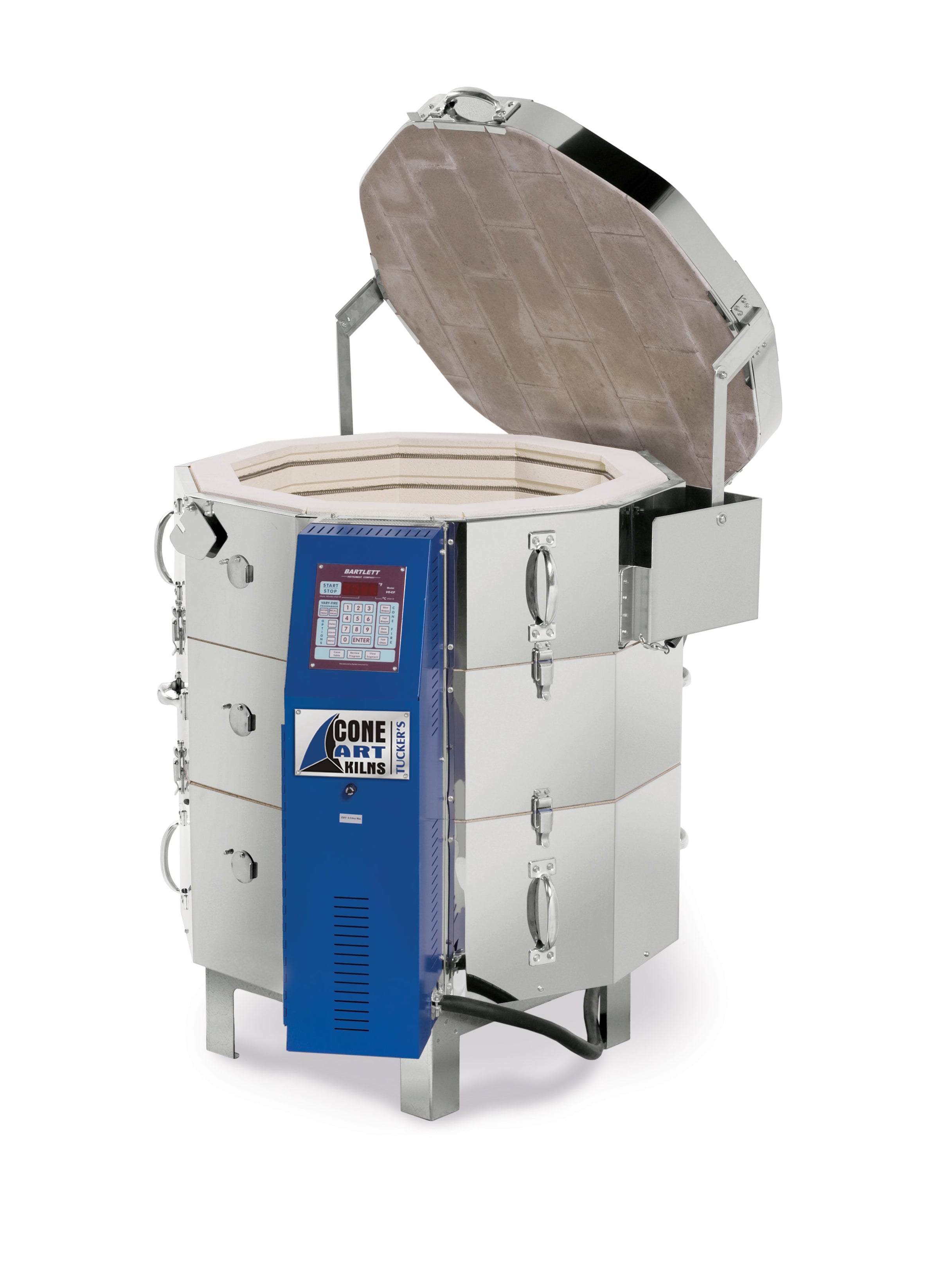 2327D Cone Art Kiln | Industrial Minerals Co., image size:2400x3292